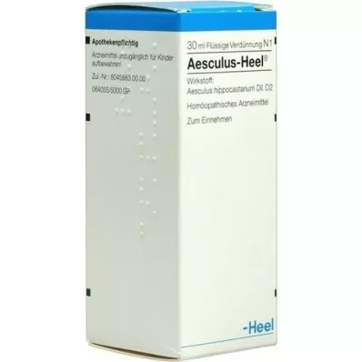 AESCULUS HEEL Drops, 30 ml AESCULUS HEEL Drops, 30 ml