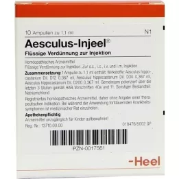 AESCULUS INJEEL Ampoules, 10 pcs