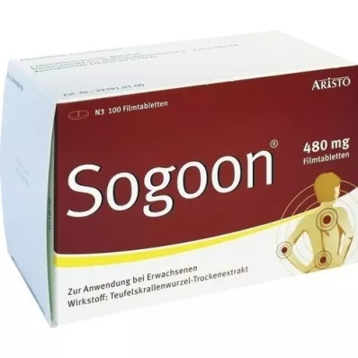SOGOON 480 mg film-coated tablets, 100 pcs SOGOON 480 mg film-coated tablets, 100 pcs