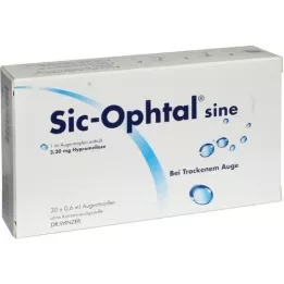 SIC OPHTAL your eyesightEye drops, 30X0.6 ml