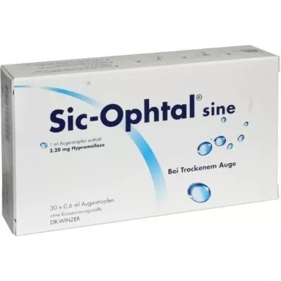 SIC OPHTAL your eyesightEye drops, 30X0.6 ml