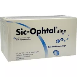 SIC OPHTAL your eyesightEye drops, 120X0.6 ml