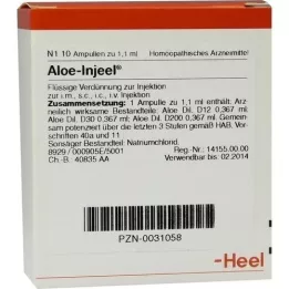 ALOE INJEEL Ampoules, 10 pcs