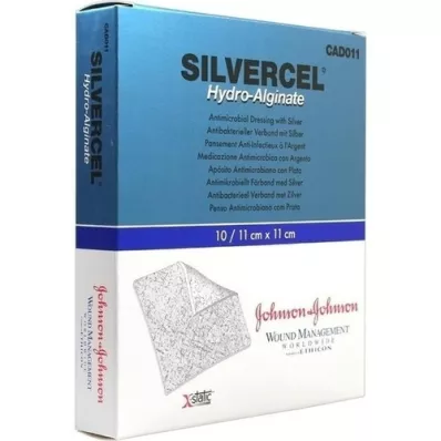 SILVERCEL Hydroalginate bandage 11x11 cm, 10 pcs