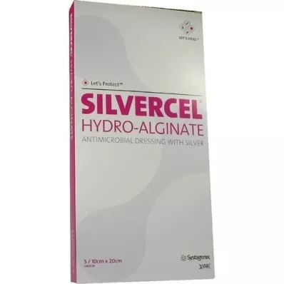 SILVERCEL Hydroalginate bandage 10x20 cm, 5 pcs SILVERCEL Hydroalginate bandage 10x20 cm, 5 pcs