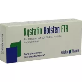 NYSTATIN Holsten film-coated tablets, 20 pcs