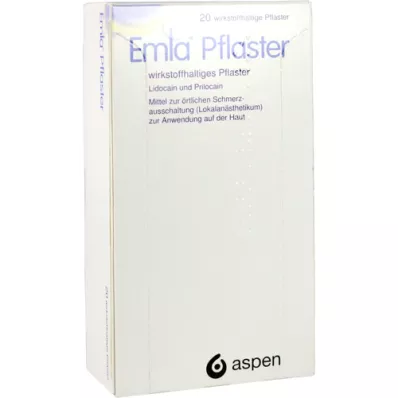 EMLA Plaster, 20 pcs