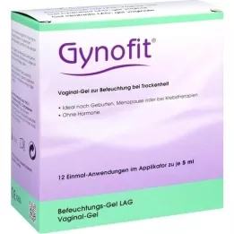 GYNOFIT Vaginal gel for moistening, 12X5 ml