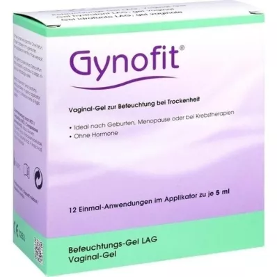 GYNOFIT Vaginal gel for moistening, 12X5 ml