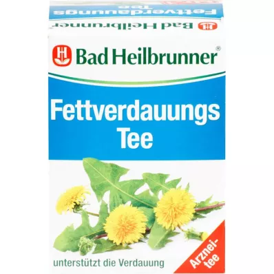 BAD HEILBRUNNER Fat digestion tea filter bag, 8X1.8 g