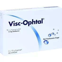 VISC OPHTAL Eye gel, 3X10 g