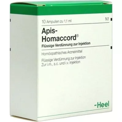 APIS HOMACCORD Ampoules, 10 pcs APIS HOMACCORD Ampoules, 10 pcs