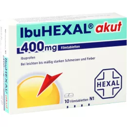 IBUHEXAL acute 400 film-coated tablets, 10 pcs