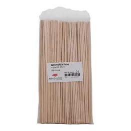 Büttner-Frank cotton wool carriers 20 cm wood, 100 pieces