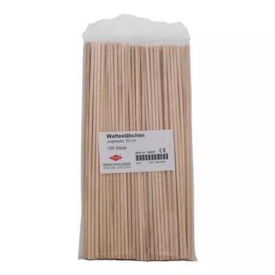 Büttner-Frank cotton wool carriers 20 cm wood, 100 pieces Büttner-Frank cotton wool carriers 20 cm wood, 100 pieces