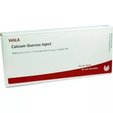 CALCIUM QUERCUS Inject ampoules, 10X1 ml CALCIUM QUERCUS Inject ampoules, 10X1 ml