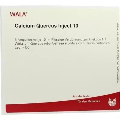 CALCIUM QUERCUS Inject 10 ampoules, 5X10 ml