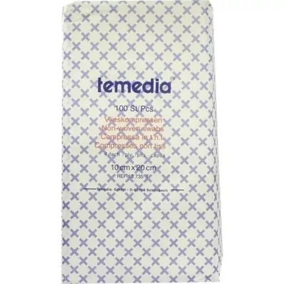 VLIESKOMPRESSEN non-sterile 10x20 cm 4-fold, 100 pcs VLIESKOMPRESSEN non-sterile 10x20 cm 4-fold, 100 pcs