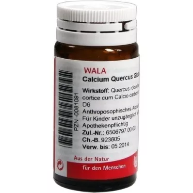 CALCIUM QUERCUS Globuli velati, 20 g CALCIUM QUERCUS Globuli velati, 20 g
