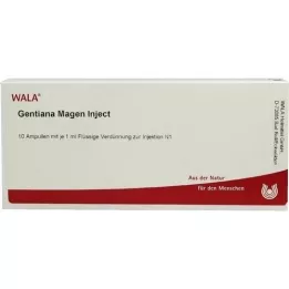 GENTIANA MAGEN Inject ampoules, 10X1 ml