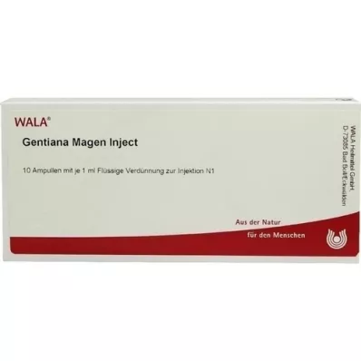 GENTIANA MAGEN Inject ampoules, 10X1 ml