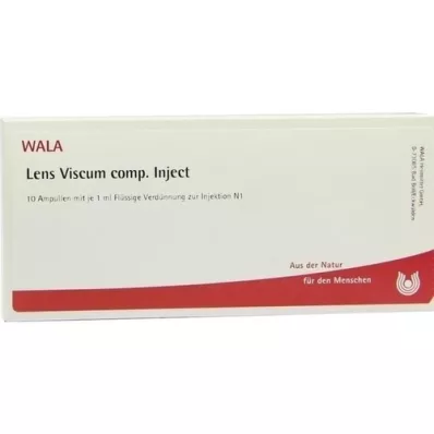 LENS VISCUM comp.Inject ampoules, 10X1 ml