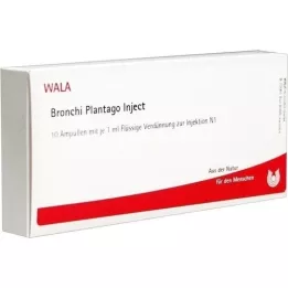 BRONCHI PLANTAGO Inject ampoules, 10X1 ml
