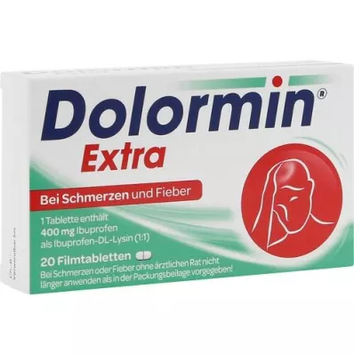 DOLORMIN extra film-coated tablets, 20 pcs
