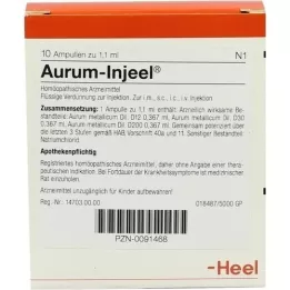 AURUM INJEEL Ampoules, 10 pcs
