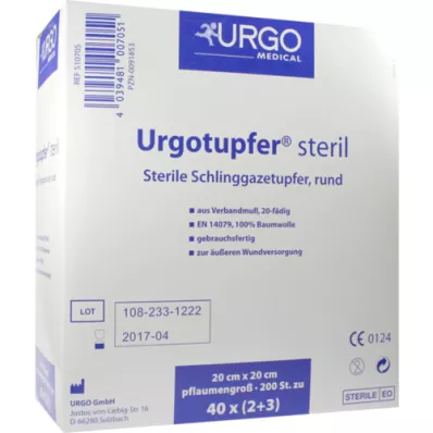 URGOTUPFER plum size sterile 2+3, 200 pcs URGOTUPFER plum size sterile 2+3, 200 pcs