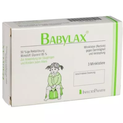 BABYLAX Enema, 3 pcs