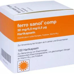 FERRO SANOL comp.Hartkaps.m.msr.überz.Pellets, 100 pcs