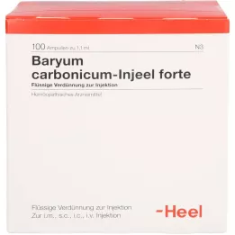 BARYUM carbonicum Injeel forte ampoules, 100 pcs