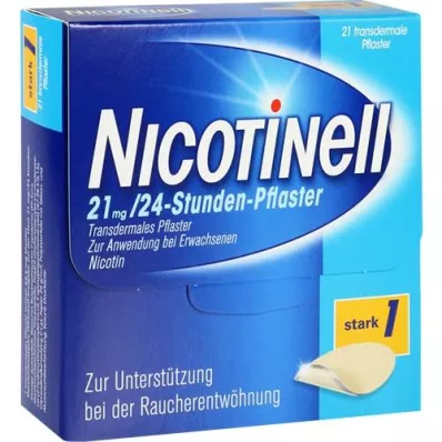 NICOTINELL 21 mg/24 hour patch 52.5 mg, 21 pcs