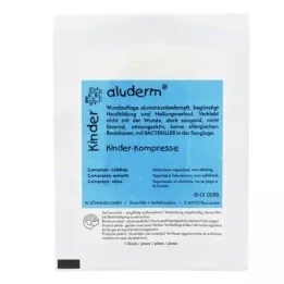 Aluderm childrens compress 4 x 6 cm, 1 piece