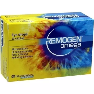 REMOGEN Omega eye drops, 20X0.25 ml