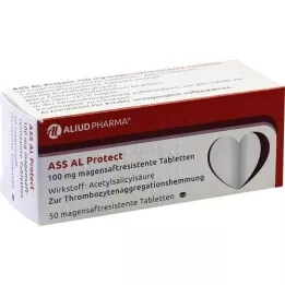 ASS AL Protect 100 mg gastric juice tablets, 50 pcs