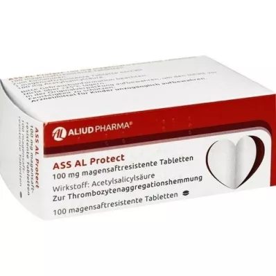 ASS AL Protect 100 mg gastric juice tablets, 100 pcs