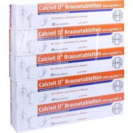 CALCIVIT D effervescent tablets, 100 pcs