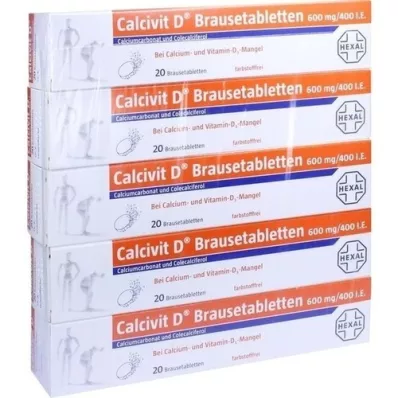 CALCIVIT D effervescent tablets, 100 pcs CALCIVIT D effervescent tablets, 100 pcs