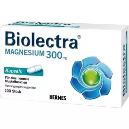 BIOLECTRA Magnesium 300 mg capsules, 100 pieces
