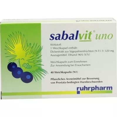 SABALVIT Uno capsules, 40 pcs