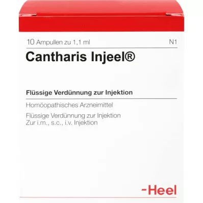 CANTHARIS INJEEL Ampoules, 10 pcs