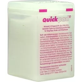 QUICKPAD Alcohol swab dispenser, 150 pcs