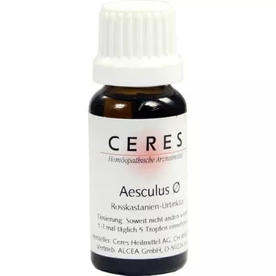 CERES Aesculus mother tincture, 20 ml CERES Aesculus mother tincture, 20 ml