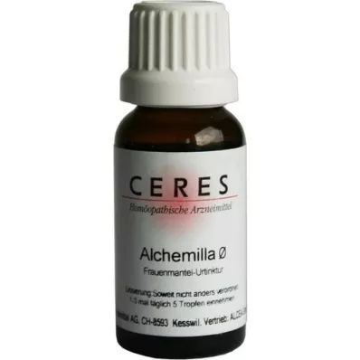 CERES Alchemilla mother tincture, 20 ml CERES Alchemilla mother tincture, 20 ml