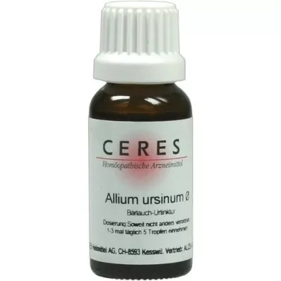 CERES Allium ursinum mother tincture, 20 ml CERES Allium ursinum mother tincture, 20 ml