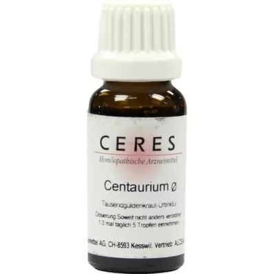 CERES Centaurium mother tincture, 20 ml