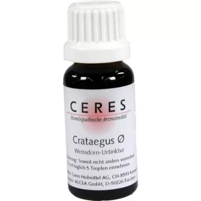 CERES Crataegus mother tincture, 20 ml CERES Crataegus mother tincture, 20 ml