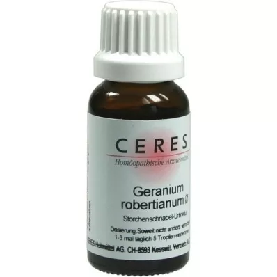 CERES Geranium robertianum mother tincture, 20 ml CERES Geranium robertianum mother tincture, 20 ml